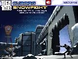 Spielen Teen titans: cyborg snowfight