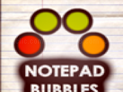 Spielen Notepad bubbles
