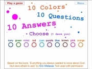 Spielen 10 colors 10 questions 10 answers