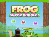 Spielen Frog super bubbles