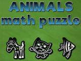 Spielen Animals math puzzles