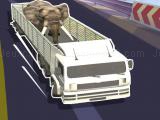 Spielen Wild animal transport truck
