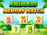 Spielen Animals memory match