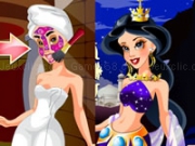 Play Princess Jasmine Facial Makeover now