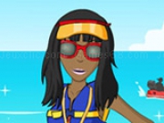 Play Habiller une sauveteuse en mer now