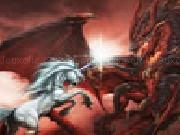 Spielen Unicorn against the dragon