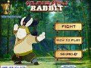 Spielen Kung fu rabbit