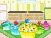 Spielen Baking cupcakes and decorating