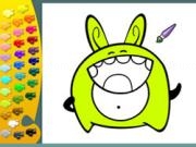 Spielen Monsters coloring pages