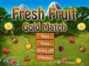 Spielen Fresh fruit - gold match