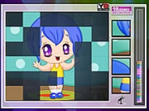 Play Manga girl tiles game now