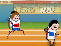 Play Stickathlon 200m dash now