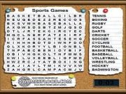 Spielen Sports wordsearch