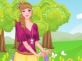 Spielen Picking with my baby dress up
