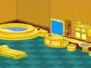 Spielen Golden bathroom escape