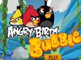 Spielen Angry birds bubbles shooter