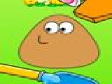 Play Pou garden decoration now