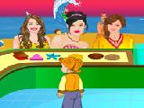 Play Celebrities beach stall now