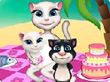 Spielen Talking angela picnic day