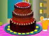 Play Sweet chocolate cake deco now