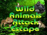 Spielen Wild animals attack escape