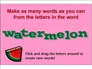 Play Waermelon words now