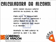 Calculadora de alcohol