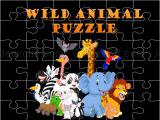Spielen Wild animals puzzle
