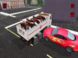 Spielen Truck transport domestic animals
