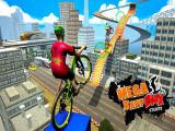 Spielen Bmx rider impossible stunt racing : bicycle stunt