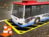 Spielen Vegas city highway bus parking simulator