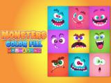 Spielen Monsters color fill