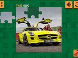 Spielen Mercedes-benz sls e-cell puzzle