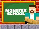 Spielen Monster school - roller coaster & parkour