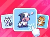 Spielen Cute animal cards