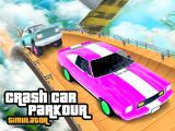 Spielen Crash car parkour simulator