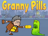 Spielen Granny pills - defend cactuses now