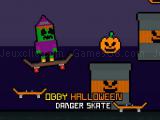 Spielen Obby halloween danger skate now