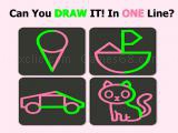 Spielen Brain test: one line draw puzzle now