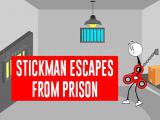 Spielen Stickman escapes from prison