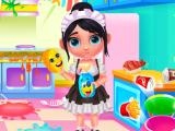 Spielen Candy house cleaning