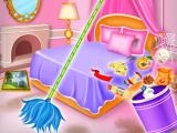 Spielen Princess house cleaning