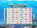 Spielen Mahjong connect fish world now