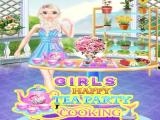 Spielen Girls tea party cooking now