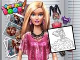 Spielen Coloring book for barbie now