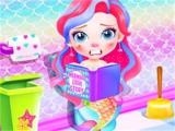 Spielen Baby mermaid caring game now