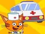 Spielen Kid e cats animal doctor games cat doctor game now