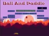Spielen Ball and paddle now