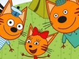 Spielen Picnic with cat family - fun together now