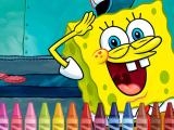 Spielen Sponge bob coloring now
